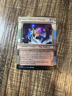 MTG March of the Machine Multiverse Legends *FOIL* U Imoti Celebrant of Bounty - Image 1