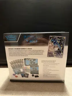 Pokemon TCG Black Bolt Pokemon Center ETB - Brand New & Sealed - Image 5