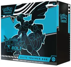 Pokemon TCG Black Bolt Elite Trainer Box ETB Brand New & Sealed - Image 1