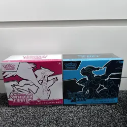 Pokemon TCG Black bolt & white flare pokemon centre ETB Brand new+sealed - Image 1