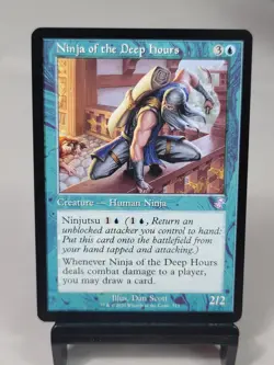 MTG - Time Spiral: Remastered - Ninja of the Deep Hours - Retro Border - Image 1