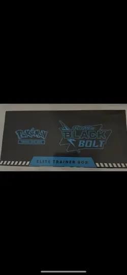 Pokemon TCG Black Bolt Elite Trainer Box ETB - Brand New And Sealed - Image 2