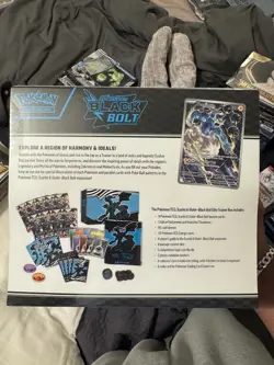 Pokemon TCG Black Bolt Elite Trainer Box ETB - Brand New And Sealed - Image 2