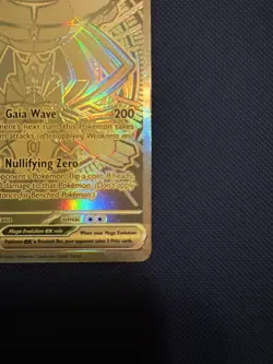 Pokemon Mega Zygarde EX 124/088 english - gold secret rare- perfect order - Image 5