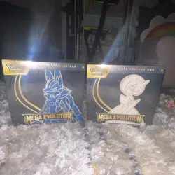 Pokemon Mega Evolution *Sealed Elite Trainer Box 2 Boxes Lucario Gardevoir - Image 1