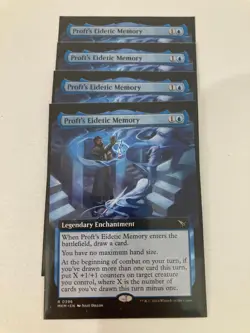 PROFT'S EIDETIC MEMORY 4X Murders At Karlov Manor MKM Magic MTG NM/MINT CARD! - Image 1