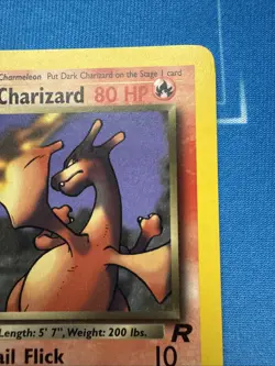 Dark Charizard 21/82 Non-Holo Team Rocket VINTAGE 2000 Pokemon - Image 5