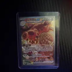 Pokemon Dachsbun ex 169/142 SV07 Stellar Crown Special Illustration Rare Holo 2… - Image 1
