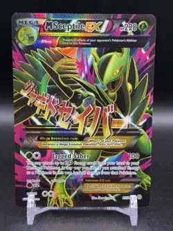 M Sceptile EX Full Art 85/98 XY Ancient Origins Pokemon English Mega LP - Image 1