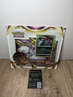 Pokemon TCG - SWSH Lost Origin 3 Pack Blister (Weavile) - New/Sealed 820650807459 - Image 1