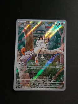 Meowth 106/094 PFL - Illustration Rare - ITA Pokemon Fiamme Spettrali - Image 1
