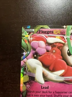 Florges EX 67/119 LP Pokemon TCG XY Phantom Forces (back Dent) - Image 2