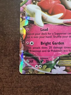 Florges EX 67/119 LP Pokemon TCG XY Phantom Forces (back Dent) - Image 5