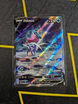Pokemon Suicune V GG38 Crown Zenith Galarian Gallery Holo Ultra Rare - Image 1