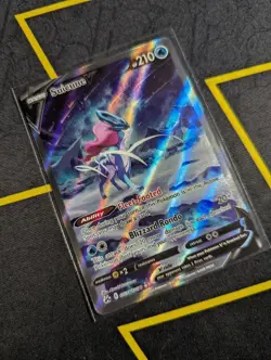 Pokemon Suicune V GG38 Crown Zenith Galarian Gallery Holo Ultra Rare - Image 2