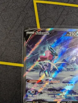 Pokemon Suicune V GG38 Crown Zenith Galarian Gallery Holo Ultra Rare - Image 4
