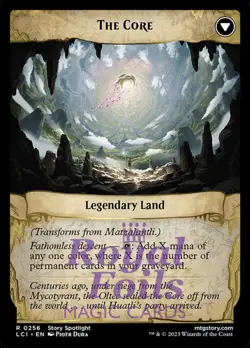 Matzalantli, the Great Door / The Core 1x FOIL Lost Caverns of Ixalan MTG MINT - Image 2