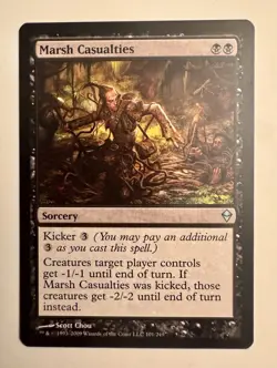 Marsh Casualties (101) Zendikar ZEN MTG Magic - Image 1