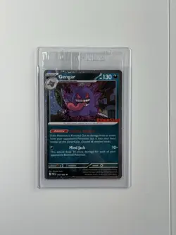 Pokemon Gengar GameStop Exclusive Stamped Promo SEALED 050/088 💫GOOD SWIRL💫 - Image 1