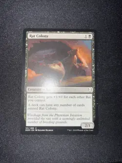 Magic The Gathering Rat Colony Dominaria Normal Card 101/269 C NM 20 TOTAL - Image 1