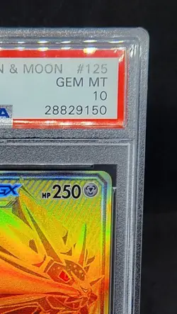 Solgaleo GX Full Art 125/114 UR sm4+ 2017 Pokemon Card Japanese PSA 10 GEM MT - Image 3