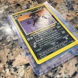 Pokemon Umbreon Neo Discovery Rare Regular 32/75 Stage 1 70 HP English Card - Image 2