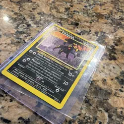 Pokemon Umbreon Neo Discovery Rare Regular 32/75 Stage 1 70 HP English Card - Image 3