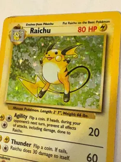 Holo Raichu 014/102 Base Set Pokemon Card - Image 2