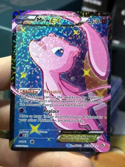 #6 Mew EX RC24/RC25 Legendary Treasures 2013 Full Art Radiant Pokemon Card TCG - Image 3