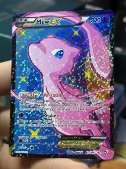 #6 Mew EX RC24/RC25 Legendary Treasures 2013 Full Art Radiant Pokemon Card TCG - Image 4