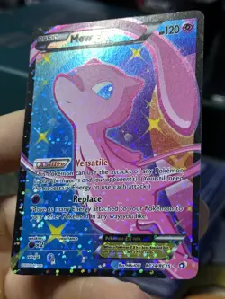 #6 Mew EX RC24/RC25 Legendary Treasures 2013 Full Art Radiant Pokemon Card TCG - Image 5