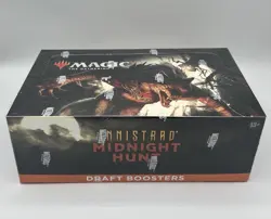 Magic the Gathering MtG INNISTRAD MIDNIGHT HUNT Draft Booster Box FACTORY SEALED 630509993475 - Image 1