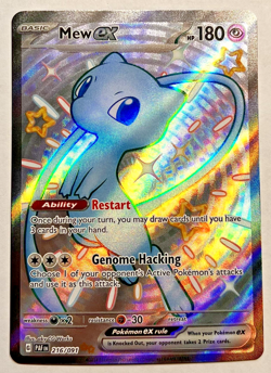 Pokemon Mew ex 216/091 (Shiny Ultra Rare) SV: Paldean Fates M/NM - Image 1