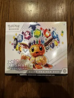 Pokemon Prismatic Evolutions ETB Elite Trainer Box (SMALL TEAR, See Photo) - Image 1