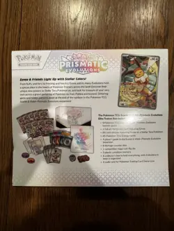 Pokemon Prismatic Evolutions ETB Elite Trainer Box (SMALL TEAR, See Photo) - Image 4