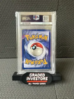 1999 FOSSIL POKEMON ARTICUNO RARE 17/62 WOTC GRADED NON-HOLO PSA 9 - Image 2