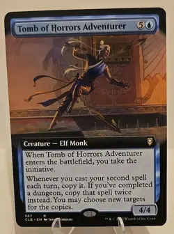 Tomb of Horrors Adventurer (Extended Art) MTG Commander Legends: Baldur's - Image 1