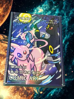 Non TCG Pokemon Comic Art Graded Slab Special Rare *Numbered Card* Sealed - Image 1