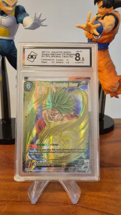 Dragonball Super Card Broly Rampaging Horror BT1-073 2017 GiG 8,5 No PSA - Image 1