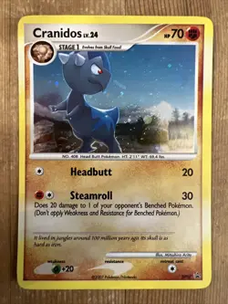 Cranidos - DP07 - Pokemon Promo 2007 Diamond & Pearl Ultra Rare Card NM/VLP - Image 1