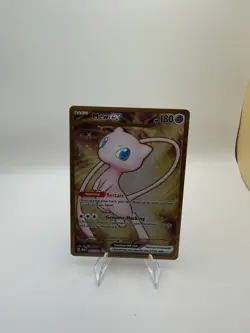 Pokemon TCG Mew EX Metal Gold NM 205/165 Scarlet & Violet 151 Promo Card - Image 1