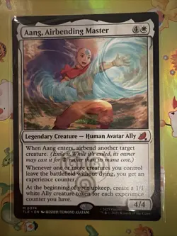 Magic: The Gathering Aang, Airbending Master - Avatar: The Last Airbender MTG - Image 1