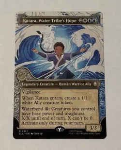 MTG Katara, Water Tribe's Hope - Showcase - Avatar: The Last Airbender LP - Image 1
