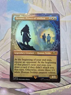 SHOWCASE FOIL Faramir, Prince of Ithilien - LTR - Magic: The Gathering - MTG NM - Image 1