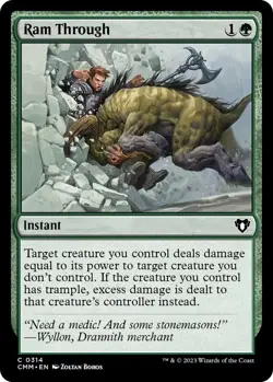 Ram Through MTG NM Commander Masters Regular - Image 1