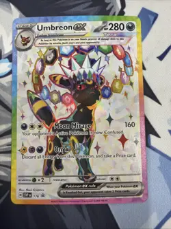 Pokemon TCG Umbreon EX 176 Black Star Promo Nm Near Mint Condition - Image 1