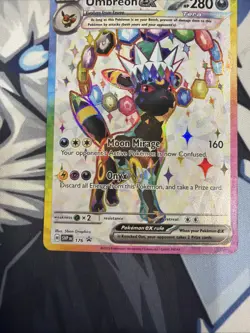 Pokemon TCG Umbreon EX 176 Black Star Promo Nm Near Mint Condition - Image 5