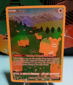 Ditto GG22/GG70 Crown Zenith: Galarian Gallery Holo Mint Condition Pokemon - Image 1