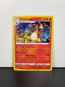 Charizard 25/185 Cracked Ice Holo Rare Deck Exclusive Pokemon Vivid Voltage 3 - Image 1