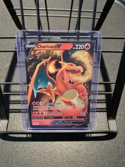 Pokemon Brilliant Stars Charizard V #17 Pack Fresh - Image 1